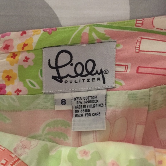 Lilly Pulitzer Cotton skirt Size 8 - Picture 4 of 6